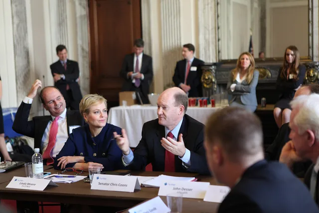 Senator Coons , along with Senators Thune, and Wyden met with TechNet CEOs and Senior Executives to discuss digital trade, IP protection, and corporate tax reform on April 1, 2014. Ultimate4trading bot review. Corporate communications competitor research: due diligence